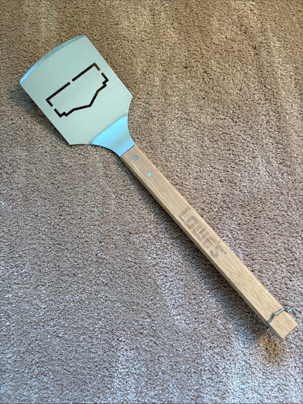 Lowe’s Stainless Grill Spatula with Wooden Handle